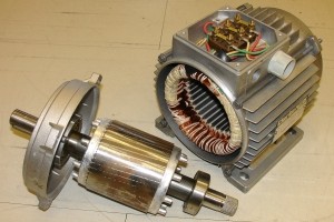 Ремонт ротора электродвигателя с короткозамкнутым или фазовым ротором