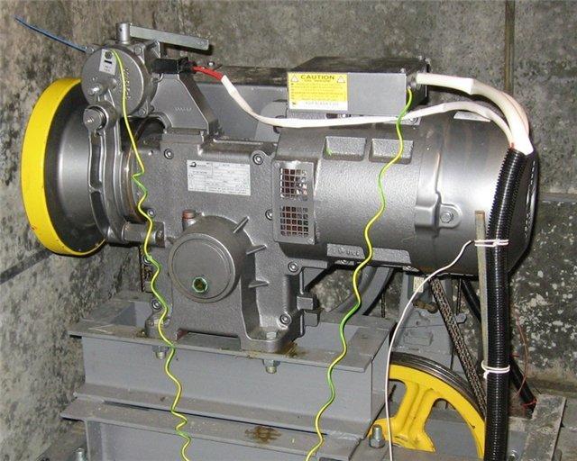 ремонт лифтовых электродвигателей